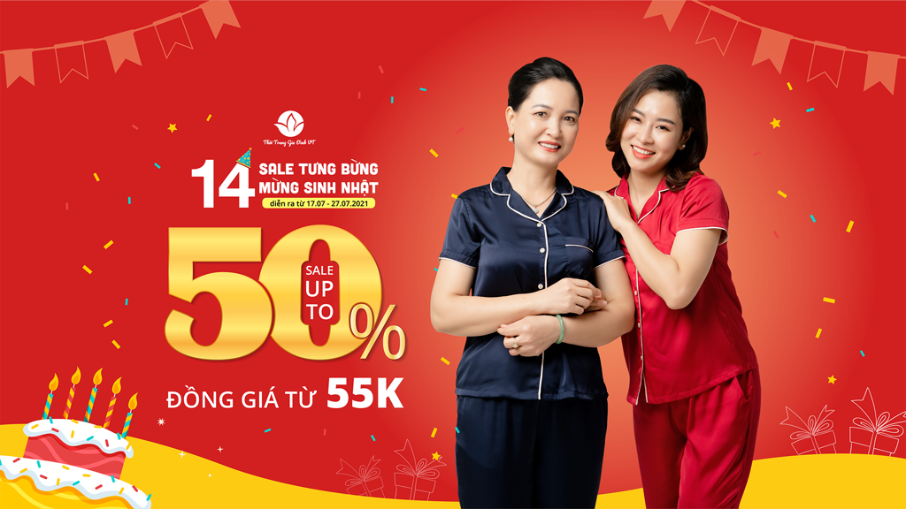 SALE TƯNG BỪNG, MỪNG SINH NHẬT – ĐẾN 50%++